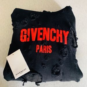 Authentic Givenchy distressed hoodie
